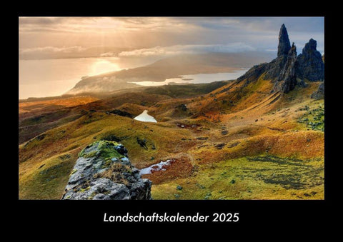 Landschaftskalender 2025 Fotokalender DIN A3