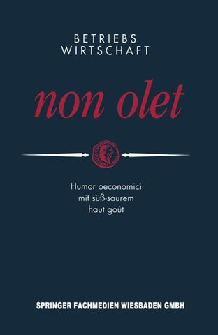 Betriebswirtschaft non olet