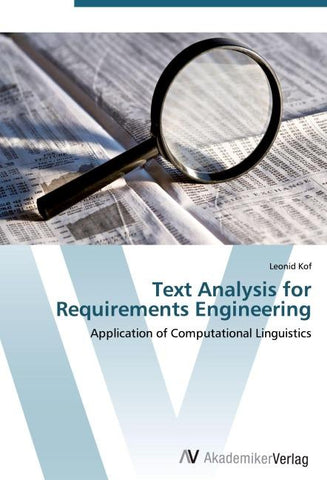 Text Analysis for Requirements Engineering
