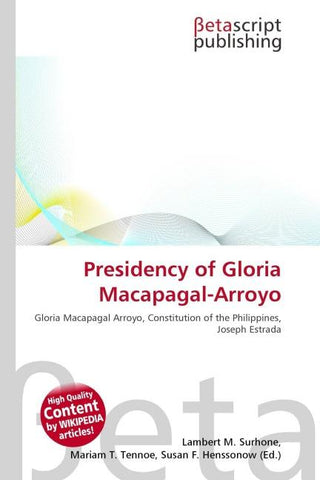 Presidency of Gloria Macapagal-Arroyo