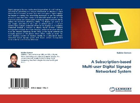 A Subscription-based Multi-user Digital Signage Networked System