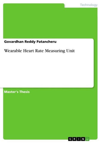 Wearable Heart Rate Measuring Unit
