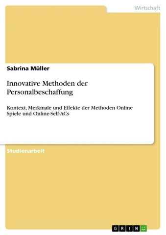 Innovative Methoden der Personalbeschaffung
