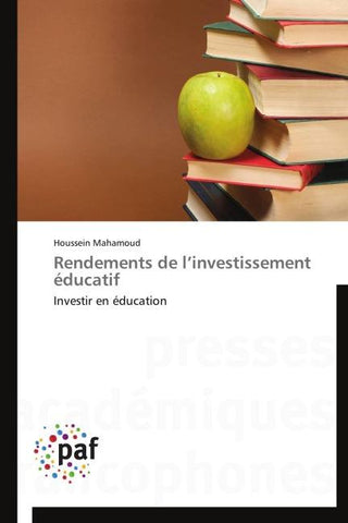 Rendements de l'investissement éducatif