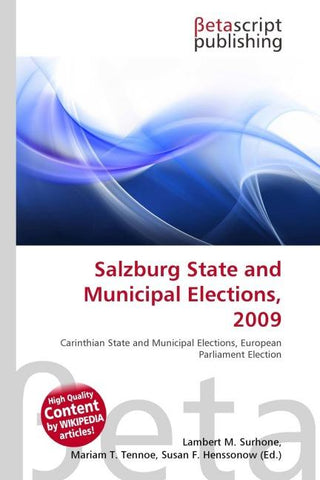 Salzburg State and Municipal Elections, 2009