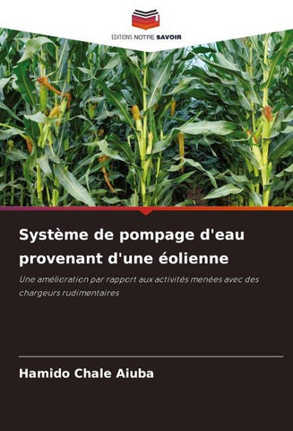 Système de pompage d'eau provenant d'une éolienne