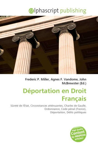Déportation en Droit Français