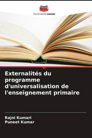 Externalités du programme d'universalisation de l'enseignement primaire