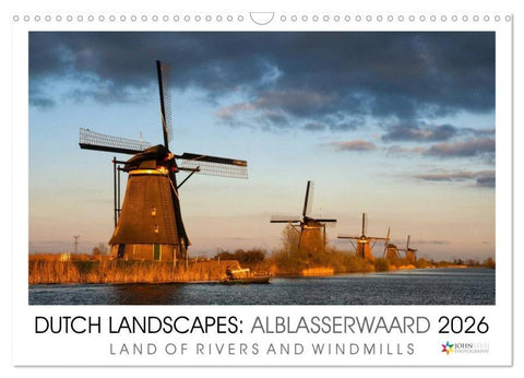 Dutch Landscapes: Alblasserwaard 2026 (Wall Calendar 2026 DIN A3 landscape), CALVENDO 12 Month Wall Calendar