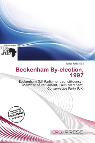 Beckenham By-election, 1997