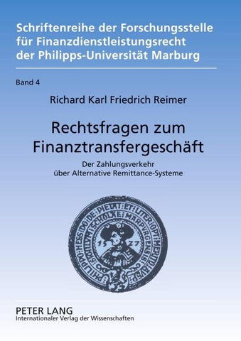 Rechtsfragen zum Finanztransfergeschäft