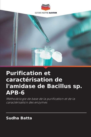 Purification et caractérisation de l'amidase de Bacillus sp. APB-6