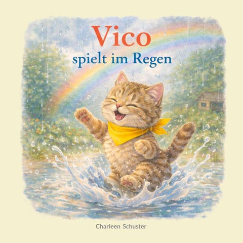 Vico spielt im Regen