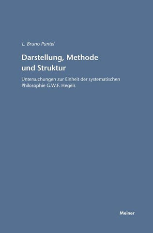 Darstellung, Methode und Struktur