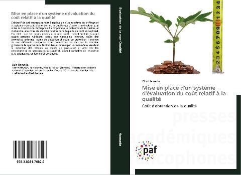 Mise en place d'un système d'évaluation du coût relatif à la qualité