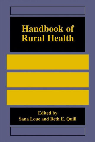 Handbook of Rural Health