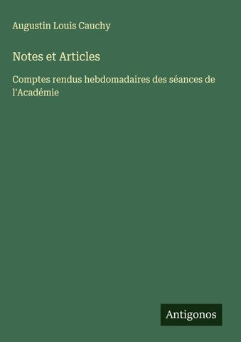 Notes et Articles