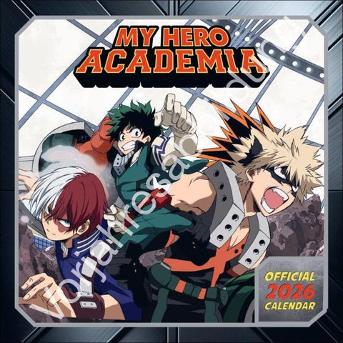 My Hero Academia Broschurkalender 2027