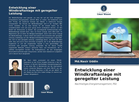 Entwicklung einer Windkraftanlage mit geregelter Leistung