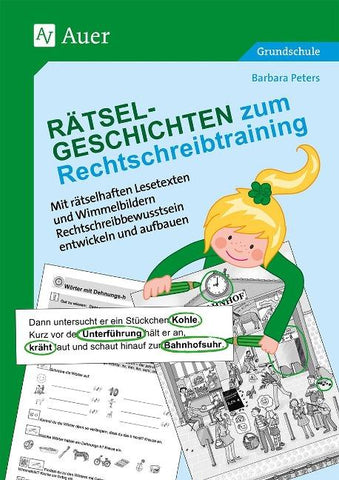 Rätsel-Geschichten zum Rechtschreibtraining