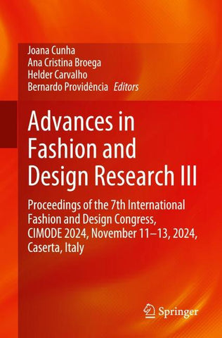 Advances in Fashion and Design Research III