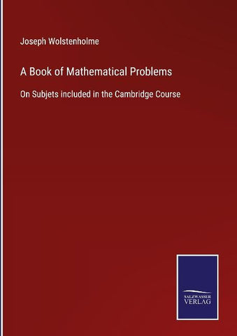 A Book of Mathematical Problems
