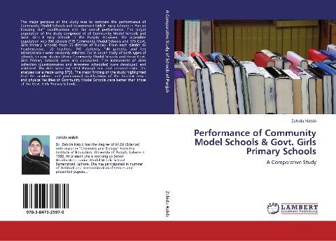 Performance of Community Model Schools & Govt. Girls Primary Schools