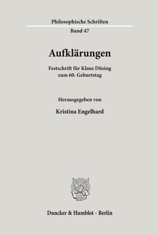 Aufklärungen.