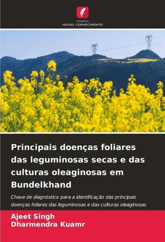 Principais doenças foliares das leguminosas secas e das culturas oleaginosas em Bundelkhand