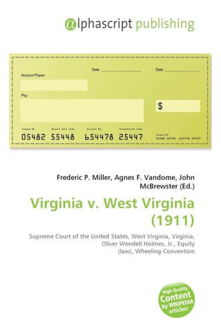 Virginia v. West Virginia (1911)