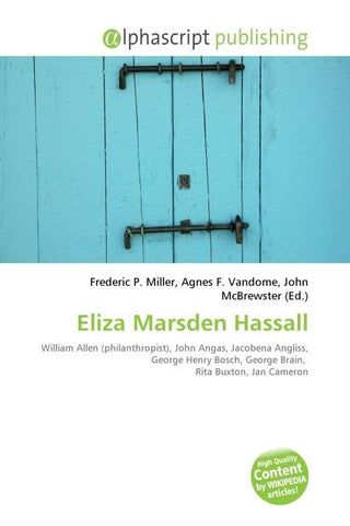Eliza Marsden Hassall