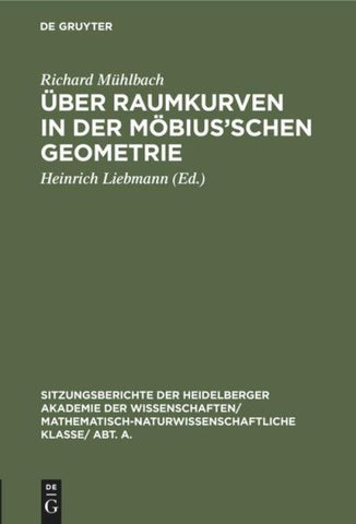 Über Raumkurven in der Möbius’schen Geometrie