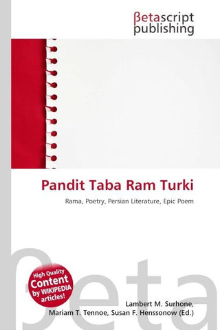 Pandit Taba Ram Turki