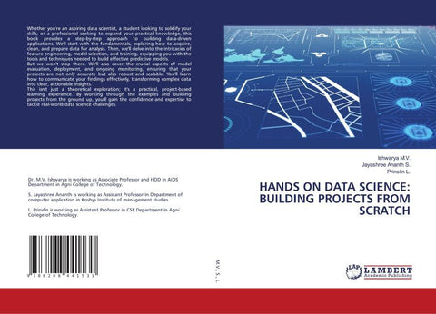 HANDS ON DATA SCIENCE: BUILDING PROJECTS FROM SCRATCH
