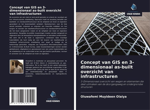 Concept van GIS en 3-dimensionaal as-built overzicht van infrastructuren