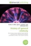 History of general relativity