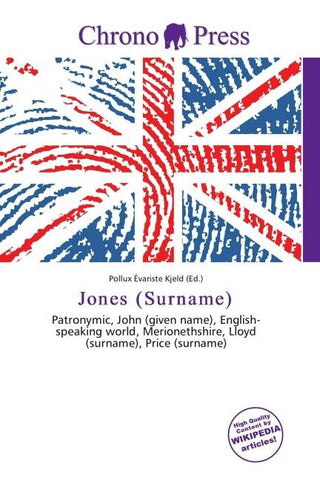 Jones (Surname)