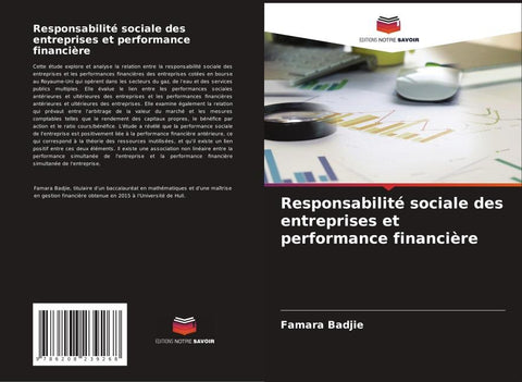 Responsabilité sociale des entreprises et performance financière