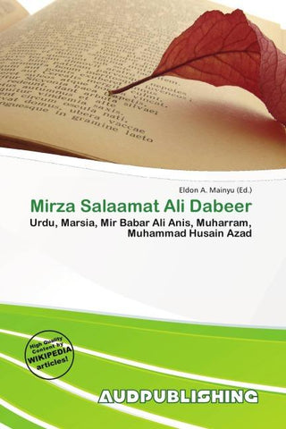 Mirza Salaamat Ali Dabeer