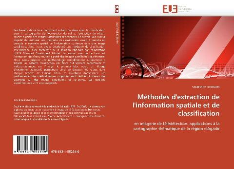 Méthodes d'extraction de l'information spatiale et de classification