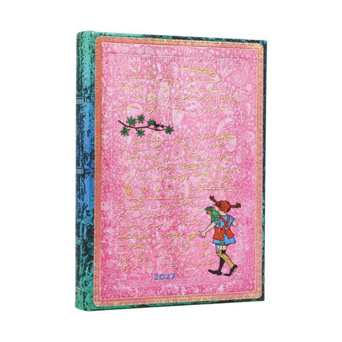 12-Monatskalender 2027 Astrid Lindgren, Pippi Langstrumpf Midi Tagesüberblick