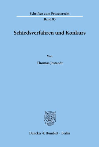 Schiedsverfahren und Konkurs.