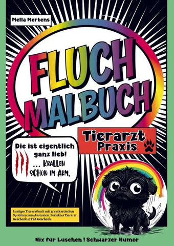 Fluch Malbuch Tierarzt Praxis
