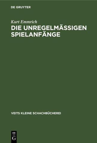 Die unregelmässigen Spielanfänge