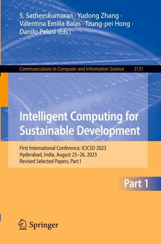 Intelligent Computing for Sustainable Development