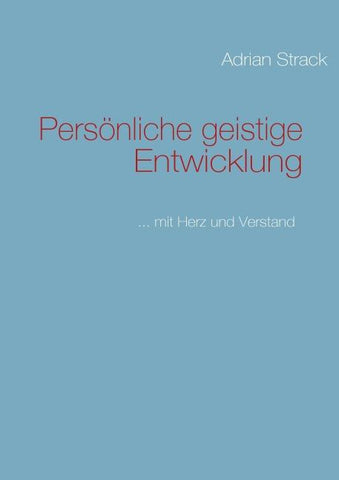 Persönliche geistige Entwicklung