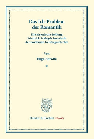 Das Ich-Problem der Romantik