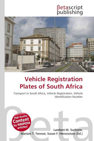 Vehicle Registration Plates of South Africa