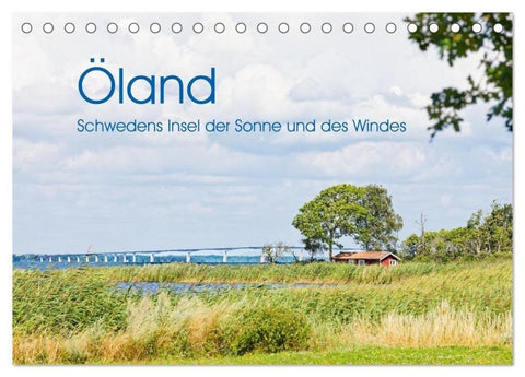 Öland - Schwedens Insel der Sonne und des Windes (Tischkalender 2026 DIN A5 quer), CALVENDO Monatskalender