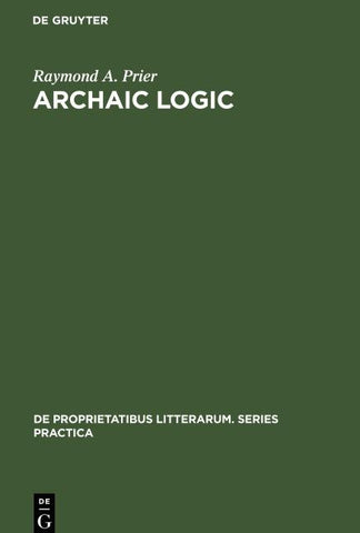 Archaic Logic